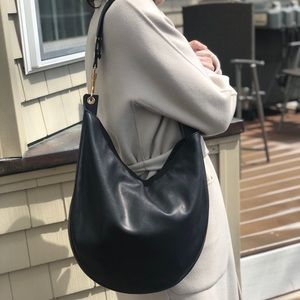 Celine Medium Black Hobo Bag